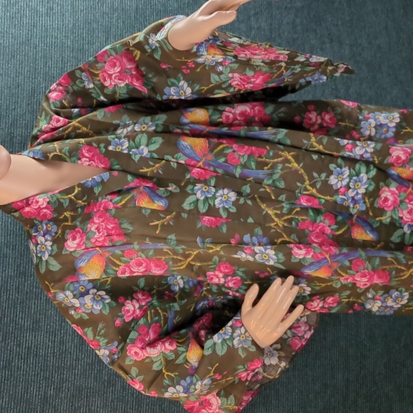 Vintage 40s Yukata Style Kimono For Kitty Rescue! - Picture 3 of 8